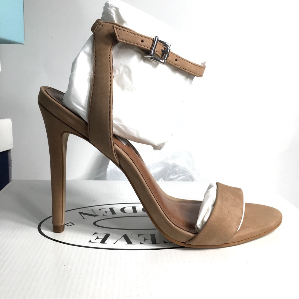 Steve Madden Tan Ankle Strap Women's Sandals - Picture 6 of 8